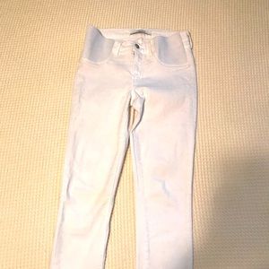 Maternity j brand mama j white denim. Worn only a few times. Good condition.